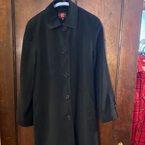 Gallery Black Trench Coat for Women